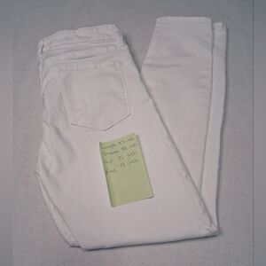 Banana Republic Women’s White Jeans - Classic Slim Fit